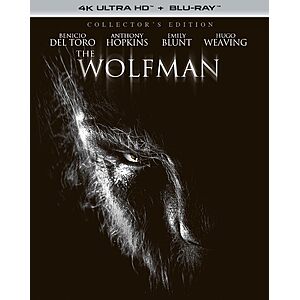 $21.49 – The Wolfman (2010) – Collector’s Edition 4K Ultra HD + Blu-ray 4K UHD  Amazon.com