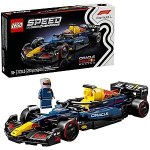 $15.39 – * | 251-Piece LEGO Speed Champions: Formula 1 – Oracle Red Bull Racing RB20 (77243, 2025) at Amazon