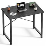 $20.00 – 32″ DUMOS Computer Desk (Black) $20 + Free Shipping w/ Prime or on orders over $35
