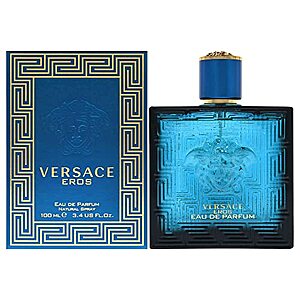 $59.51 – * | 3.4-Oz Versace Eros for Men Eau de Parfum Spray at Amazon