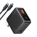 $32.99 – wegear 140W GaN USB C Charger Block: 4-Port PD3.1 Fast Wall Charger with Smart Display & Touch Control, Foldable Power Adapter with 240W USB-C Cable — with coupon and code