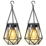 $11.99 – 2-Pack Kooper Waterproof Metal Hanging Solar Lanterns  ($5.99 Each) + Free Shipping w/ Prime or on $35+