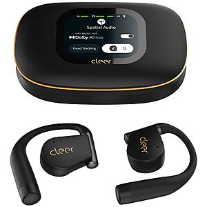 $114.56 – Cleer ARC 5 Open-Ear Wireless Earbuds w/ Dolby Atmos & THX Spatial Audio (2 Colors) + Free Shipping