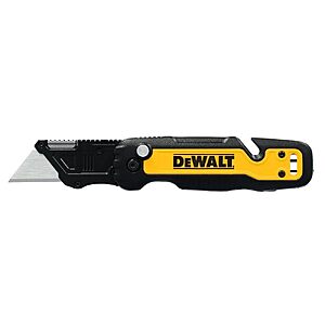 $10.10 – DeWalt Push & Flip Folding Utility Knife w/ Storage – Lowest Price Ever at Amazon with Free Shipping