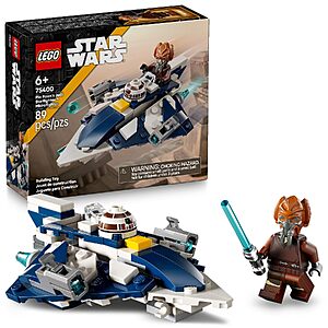 $8.99 – 89-Piece LEGO Star Wars Plo Koon’s Jedi Starfighter Microfighter Building Set Available for  + Free Shipping with Prime or on $35+