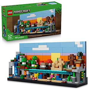 $47.95 – 797-Piece LEGO Minecraft Mini Biomes Building Set at  + Free Shipping