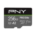 $45.99 – 256GB PNY PRO Elite V30 A2 microSDXC Memory Card Available for  at Amazon and B&H Photo Video
