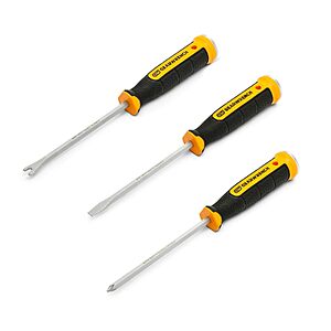 $14.98 – GEARWRENCH 3-Piece Lineman Demolition Screwdriver Set (GWSD3PCSETU)  + Free Shipping w/ Prime or on $35+