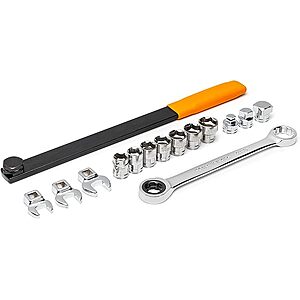 $35.85 – Select Accounts GEARWRENCH 15 Piece Ratcheting Serpentine Belt Tool Set