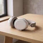 $204.60 – * | Sennheiser Momentum 4 Wireless ANC Over-Ear Headphones w/ 60-Hr Battery (White) at Amazon