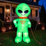$13.49 – 6′ Beinhome Halloween LED Inflatable Alien Earth Pet on Sale for – 50% off with Coupon Code