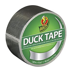 Duck 1.88 x 15 Yards Chrome Metallic Duct Tape