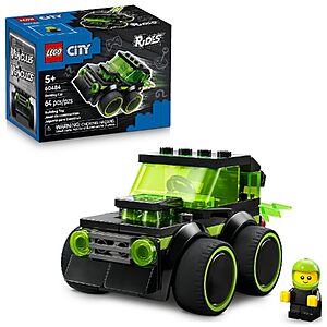 $5.99 – 64-Piece LEGO City Rides Gaming Race Car Building Set (60484) – Lowest Price Ever at Amazon and Target