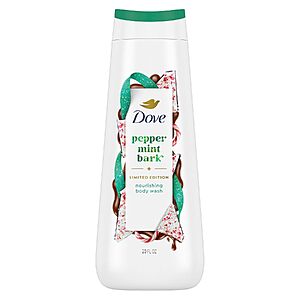 $3.99 – 20-Oz Dove Holiday Treats Body Wash (Peppermint) –  & More with S&S + Free Shipping w/ Prime or on $35+