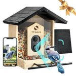 $29.99 – 1.5L TT Nature Solar Smart Bird Feeder w/ 1080P AI Camera – 50% off with Promo Code QQR7Q2P3