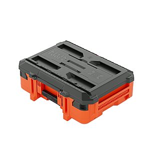 $49.98 – Klein Tools 54300MBX MODbox Small Tool Box | Stackable Module, Heavy-Duty Organizer with Removable Tray, Water and Debris Resistant  at Amazon