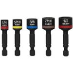 $15.98 – | Klein Tools 32925S Nut Setter Set, Magnetic Impact Driver Set, 5-Piece at Amazon