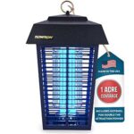 $34.99 – Flowtron 1-Acre 40W UV Outdoor Electric Bug Zapper w/ 5600V Grid & Mosquito Attractant (Midnight Black) – + Free Shipping w/ Prime or on $35+