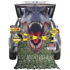 $9.99 – 13-Piece Halloween Dinosaur Trunk or Treat Car Decoration Kit  + Free Shipping w/ Prime or on $35+