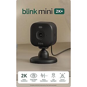 $16.99 – * | Blink Mini 2K+ (newest model) at Amazon