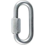 $2.49 – | CURT 82930 Threaded Quick Link Trailer Safety Chain Hook Carabiner Clip, 3/8-Inch Diameter, 11,000 lbs Break Strength at Amazon
