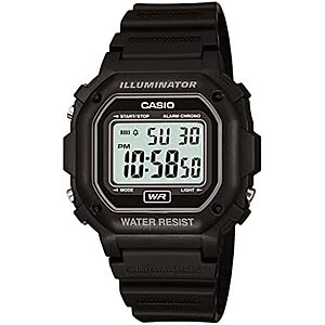 $17.97 – * | Casio Men’s Digital Illuminator 42mm Sport Watch (Black Resin) at Amazon