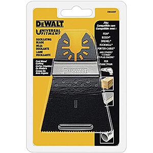 $10.60 – | DEWALT Oscillating Tool Blade for Wood, Wide, Fast Cutting (DWA4207) at Amazon