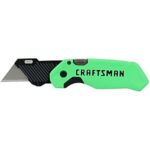 $7.98 – * | CRAFTSMAN High-Visibility Folding Utility Knife at Amazon