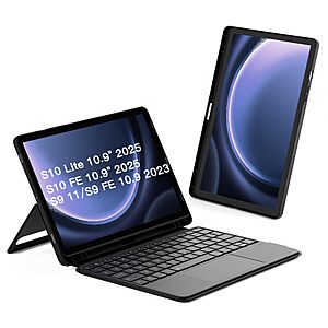$45.49 – Inateck for Galaxy Tab S10 S9, Magnetic Detachable Bluetooth Keyboard | For Samsung Galaxy Tab S10 Lite/S10 FE/S9 FE 10.9″/S9 11