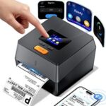 $69.99 – Phomemo Shipping Label Printer with Touchable Screen & Built-in Label Bin | 4×6 Bluetooth Thermal Printer, D420D Label Printer