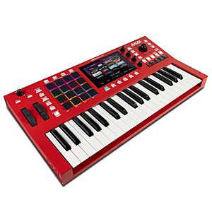 $699.00 – Akai Professional MPC Key 37 Standalone Production Synthesizer, Drum Machine, MIDI Keyboard, with Wi-Fi, Bluetooth, Touchscreen, Plug-ins, and Native Instruments Integration on Sale for $699
