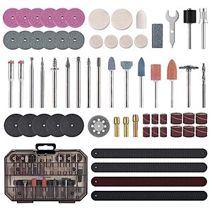 $14.99 – 260-Piece Katerk Rotary Tool Accessories Bit Set  + Free Shipping w/ Prime or on $35+