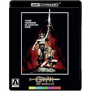 $25.00 – $25* | Conan the Barbarian: 2-Disc Edition (4K Ultra HD) at Amazon
