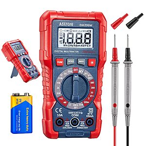 $5.99 – AstroAI Trms Digital Multimeter (DM200M) at Lowest Price Ever with $4 Off Promo Code