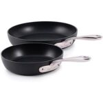 $69.99 – | All-Clad HA1 Expert Nonstick, 2-Piece Fry Pans Set, Induction Ready at Amazon