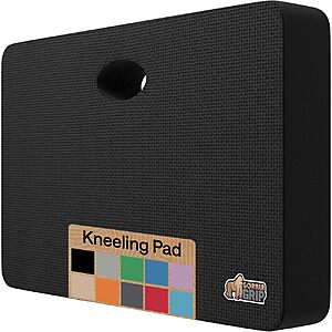 $12.97 – Gorilla Grip 17.5″ x 11″ Extra Thick Foam Kneeling Pad (Black) – Lowest Price Ever on Amazon and Walmart
