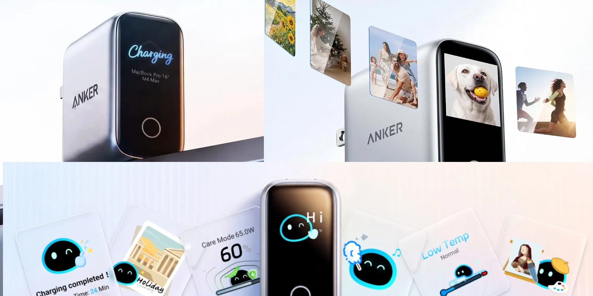Anker Laptop Smart Display Charger