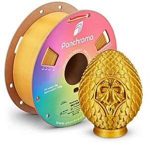 $13.99 – Polymaker Panchroma Silk PLA Filament 1.75mm,1KG – as low as