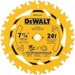 $7.98 – * | 7-1/4″ DEWALT Circular Saw Blade at Amazon