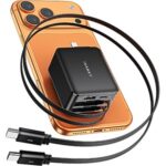 $12.30 – iVANKY 4-in-1 45W GaN Retractable Wall Charger w/ Dual Built-In USB-C Cables & 4-Port Charging  + Free Shipping w/ Prime or on $35+ Orders