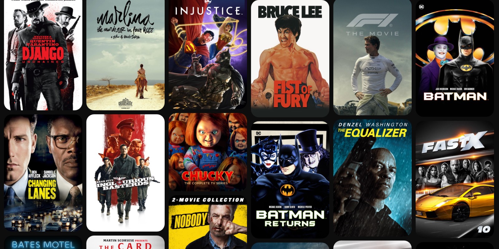 Apple TV deal with various movies and devices