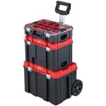 $99.00 – $99 | CRAFTSMAN VERSASTACK 17.126-in Metal Wheels Lockable Tool Box at Amazon