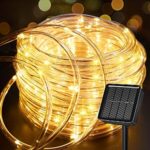 $4.49 – Brightown 100-LED Solar Rope Lights (Warm White) at Record Low Price with Free Shipping