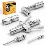 $11.99 – Ecarke 12000 PSI Grease Gun Coupler Kit w/ Quick-Release, 90° Adapter & Needle Tips — Lowest Price Ever at Amazon with Promo Code