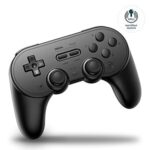 $35.99 – * | 8Bitdo Pro 2 Bluetooth Controller for Switch (Hall Effect Joystick, Black Edition) at Amazon