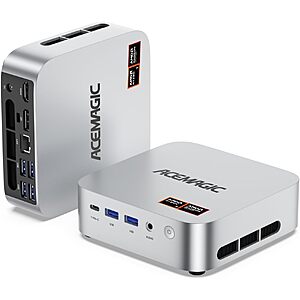 $529.99 – ACEMAGICIAN W1 Gaming Mini PC, Ryzen 7 H 255 (Up to 4.9GHz, 8C/16T), Radeon 780M Graphics, 16GB RAM, 1TB PCIe4.0 SSD, Mini Desktop Computer
