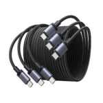 $18.98 – * | 3-Pk 6.6′ UGREEN 240W Fast Charging USB C Cable at Amazon