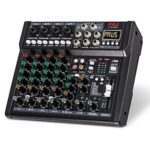 $80.99 – Pyle PMX408ST 8-Channel Studio Mixer w/ Bluetooth, USB, DSP Effects & +48V Phantom Power on Sale for  + Free Shipping