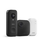 $30.99 – Blink Outdoor 4 and Wired Doorbell 2K+ (newest model) — Two-year battery 1080p camera and 2K hardwired doorbell. Sync Module Core included — 1 Camera + Doorbell (Black)
