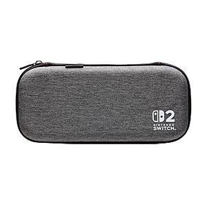 $14.99 – * | PowerA Slim Case for Nintendo Switch 2 (Dark Heather Grey) at Amazon